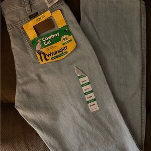 Wrangler Men's Slim Fit Cowboy Cut Jeans